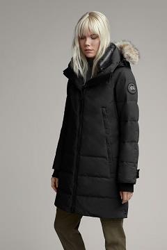 Chamarras Canada Goose Mujer Outlet - Kenton Abrigos Black Label Negros AY3810549